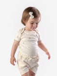 Load image into Gallery viewer, Caico Short Sleeve Baby Body with Short Set - OBabyz