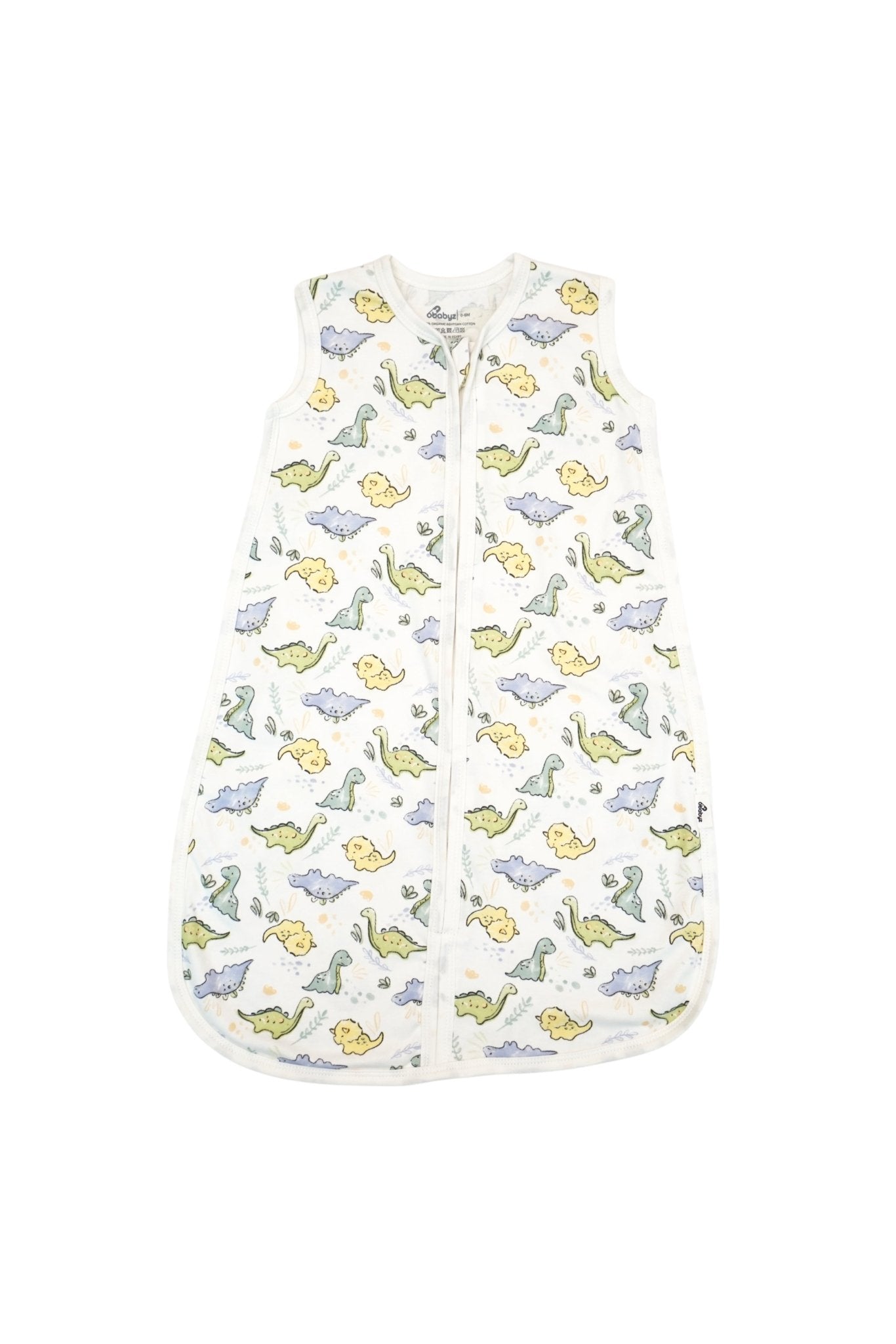 100% Organic Cotton - Sleep Sack - Dino World - OBabyz