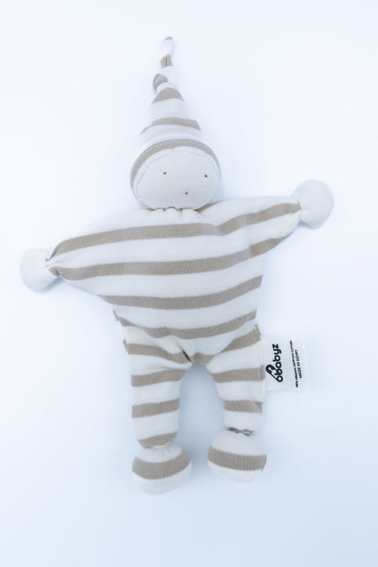 Hug-A-Heart Baby - Light Brown - 100% Organic Cotton - OBabyz