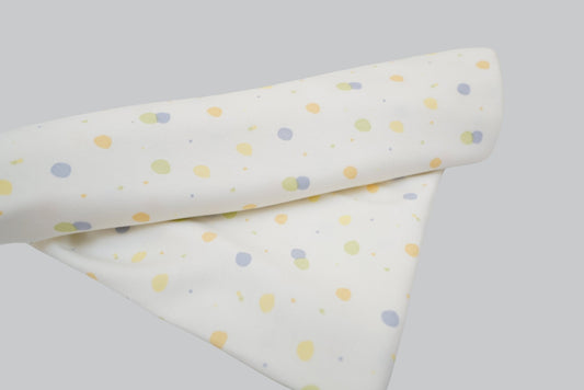 Receiving Blanket in colored dots - OBabyz