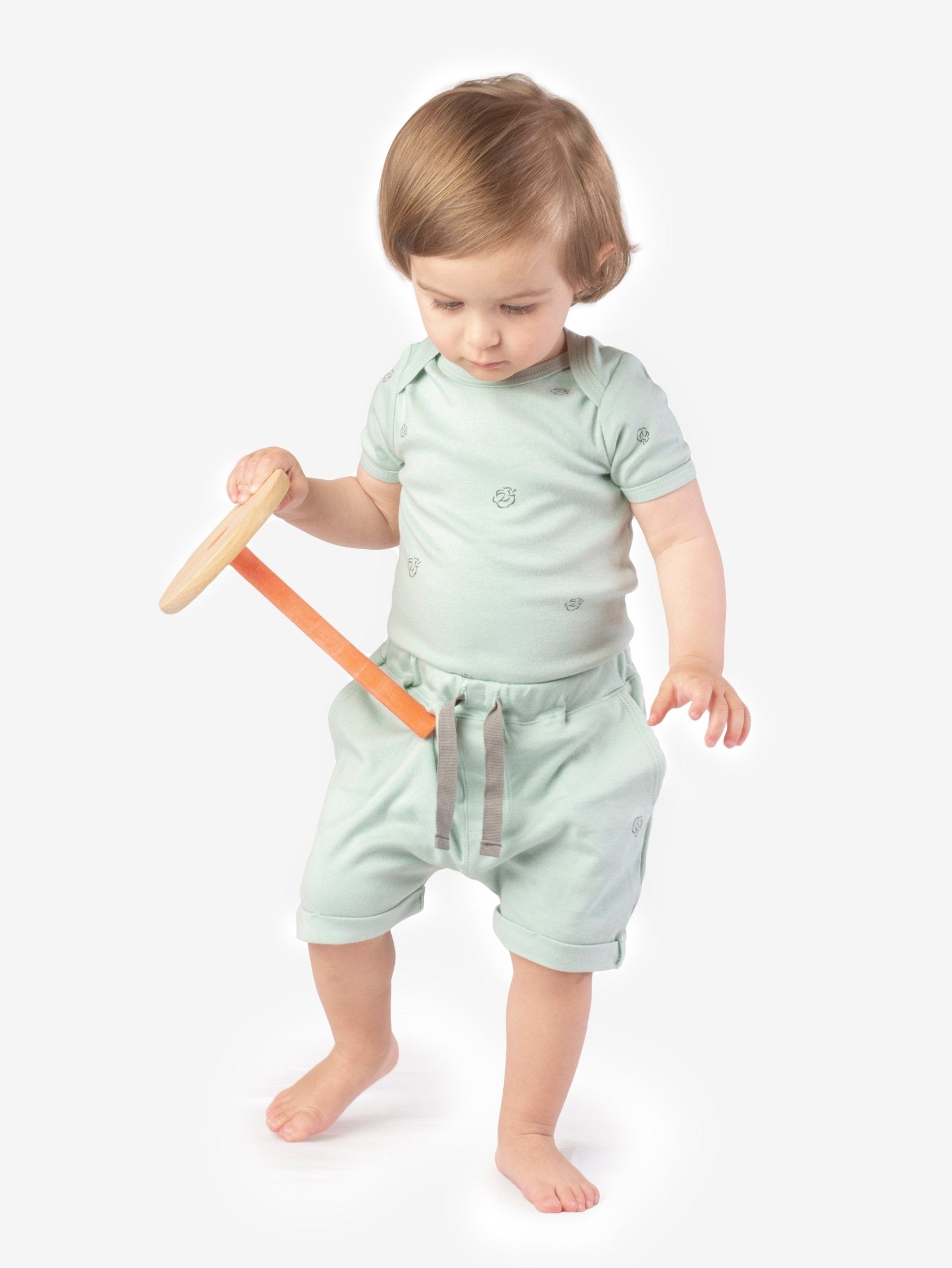 Short Sleeve Baby Body & Shorts Set - Essential – OBabyz